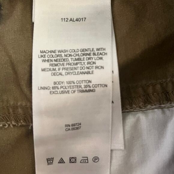 Columbia Womens Size 10 Tan Khaki Hiking Outdoor Shorts Gorpcore Granola Girl - Picture 9 of 9